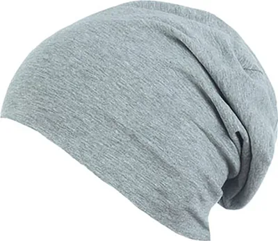 Produktbild von Uni Beanie Damen und Herren, Sportgrau, One Size