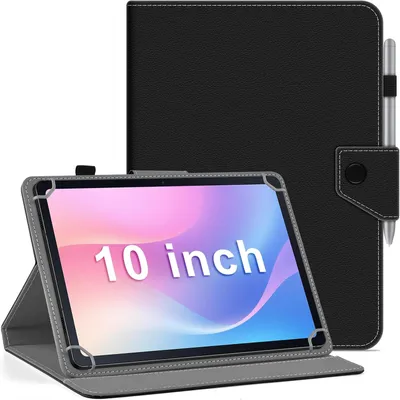 Produktbild von Tablet-Hülle Universal, 10-10,1 Zoll, schwarz, für verschiedene Modelle, Schutz für Tablet