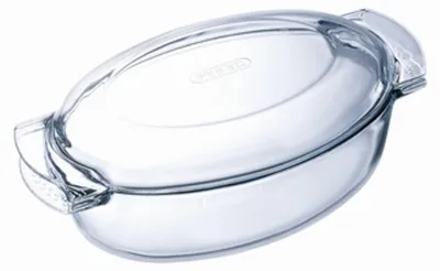 Immagine prodotto di Pirofila ovale con coperchio 5,8 L Pyrex