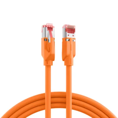 Produktbild von EFB RJ45 Patchkabel S/FTP,Cat.6A,TM21,UC900,1m,orange
