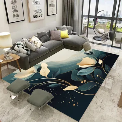 Produktbild von Modernes Boho-Teppich für Wohnzimmer und Schlafzimmer