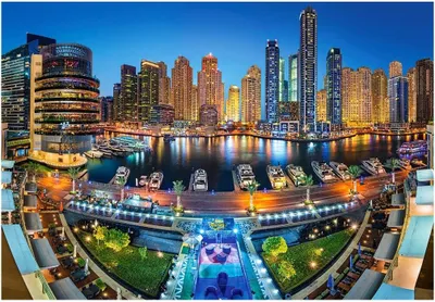 Image de CASTORLAND Puzzle Port de Dubaï 1000 pièces