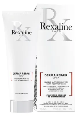 Imagen del producto de Mascarilla nocturna en crema Rexaline Derma, 6 unidades de 3 ml