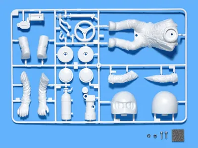Produktbild von Tamiya WR-02 Fahrerfigur Bausatz
