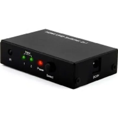 Obrázek produktu pro 2cestný přepínač HDMI - Datový přepínač 2x v 1x výstupu UHD21