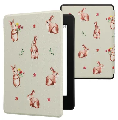 Produktbild von kwmobile Klapphülle kompatibel mit Amazon Kindle Paperwhite 11. Generation 2021 Hülle - Flipcase für Kindle Paperwhite Hülle mit Magnetverschluss -