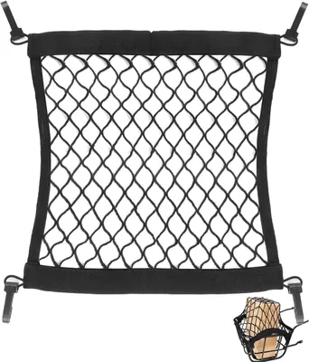 Obrázok produktu pre Košík na bicykel Bagagenet – 30 x 30 cm – 4 háčiky