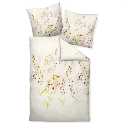 Produktbild von Janine Design Mako-Satin Bettwäsche-Garnitur modern art S 42120 Farbe multicolor-09 Größe 155x220 + 80x80cm
