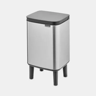 Productafbeelding van Brabantia BO Vuilnisbak HI, 4 liter, matstijl, vlekbestendig