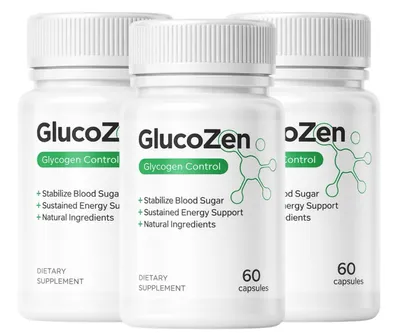 Produktbild von GlucoZen SET 3x60 Kapseln Nahrungsergänzungsmittel für den täglichen Stoffwechsel