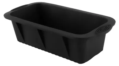 3 große Silikon-Eiswürfelformen, je 0,9 kg, schwarz
