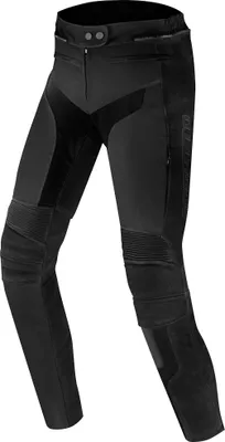 Produktbild von Bogotto Tek-M wasserdichte Damen Motorrad Leder / Textilhose, schwarz, 2XL
