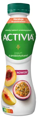 Obrázok produktu pre Activia Jogurt pitny brzoskwinia marakuja 280 g