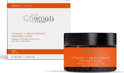 Produktbild von skinChemists Aufhellende Orangenmaske mit Vitamin C, 50 ml