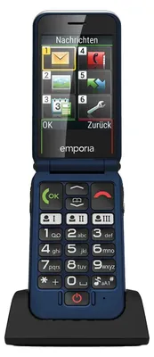 Produktbild von Emporia emporiaJOY (V228), LTE/4G, (V3), Großtastenklapphandy, blueberry