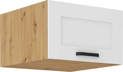Produktbild von Kondela Oberer Küchenschrank Lula 60 NAGU-36 1F – Weiß / Artisan-Eiche