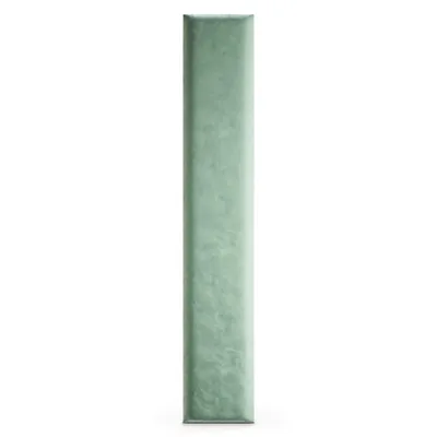 Zdjęcie produktu dla Panel Tapicerowany Prostokąt 90cm x 15cm Miętowy MAGIC VELVET 2227