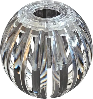 Produktbild von E14 Lampenschirm Lampenglas Kunstoff Ersatzschirm für Lampe Leuchte Tischlampe Spot