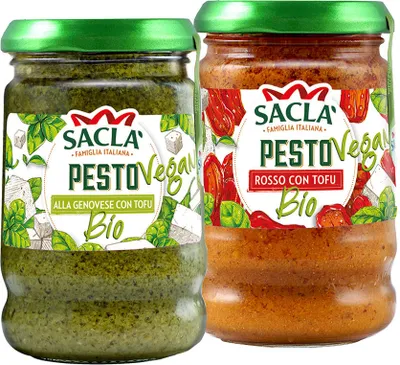 Produktbild von SACLÀ  Pesto Vegan Probierpaket (2x190g)