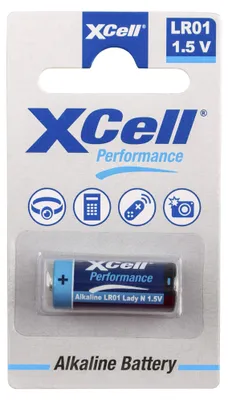 Produktbild von XCell Batterie Alkaline LR01, Lady, N, umweltfreundliche Verpackung, 1.5V, 1 Stück