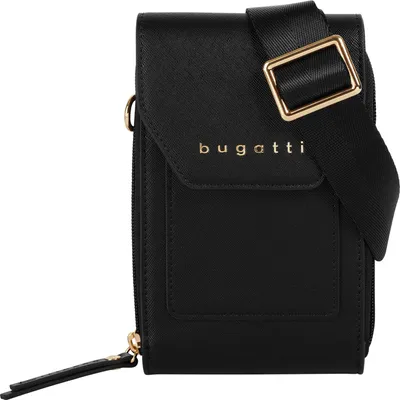 Produktbild von bugatti Geldbörse Ella Saffiano Damen 101109 schwarz