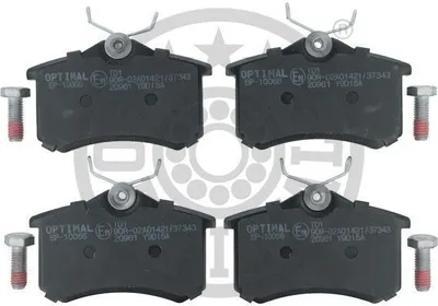 Produktbild von OPTIMAL Bremsbeläge Satz Hinten Bremsklötze für VW Golf IV Schrägheck (1J1) BP-10066