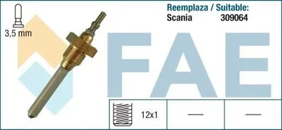 Produktbild von FAE 98010 Kühlmittelstandssensor Kühlmittelstand Sensor
