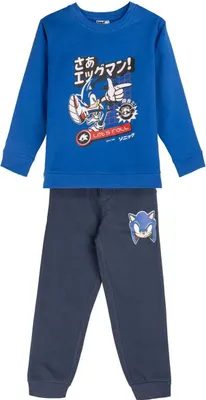 Produktbild von Kinder-Trainingsanzug Sonic Blau - 12 Jahre