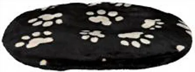 Produktbild von TRIXIE Kissen Joey, Kissen Tierbett, Drinnen, Hund, Schwarz, Oval, Abbildung