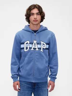Produktbild von GAP Logo-Sweatshirt mit Reißverschluss M