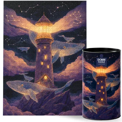 Produktbild von Dobre Puzzle Lighthouse Puzzle 500 Teile Entspannung