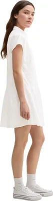 Productafbeelding van Tom Tailor 1046640_S, Volwassen, Dames, Wit, Maat S, Korte mouwen, Met knoopjes