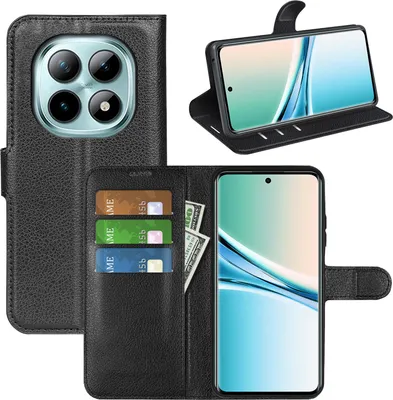 Produktbild von Wallet Case Klapphülle Flipcase Xiaomi Redmi Note 15 4G / 5G Schwarz