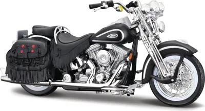 Immagine prodotto di Maisto - HD - Motocicletta - 1999 FLSTS Heritage Softail Springer, scatola blister, 1:18