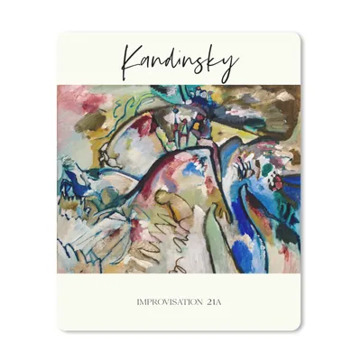 Produktbild von MuchoWow® Mauspad Mousepad Kunst - Abstrakt - Kandinsky 30x40 cm - Mousepads - Maus Mat - Pad - Mausunterlage - Mausmatten