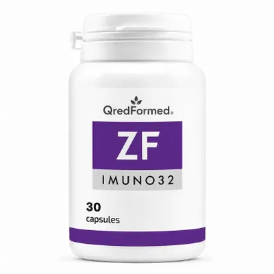 Obrázok produktu pre ZF IMUNO32 – Denná formula pre celkové zdravie a vitalitu, obsahujúca vitamíny a minerály – 30 kapsúl