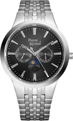 Zdjęcie produktu dla Zegarek męski Pierre Ricaud P97225.5117QF srebrny