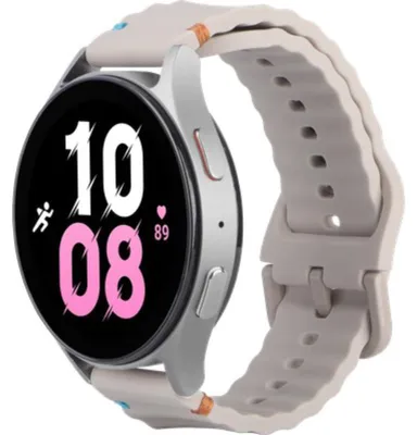 Image de Bracelet ActiveFlex pour Samsung Galaxy Watch 20mm, blanc