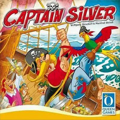 Produktbild von Queen Games CAPT.SILVER KSDJ17 NOMINIERT