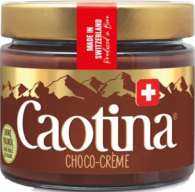 Produktbild von Caotina Schokoladen Creme mit echter schweizer Schokolade 300g
