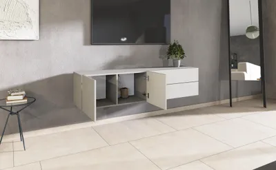 Produktbild von Kommode, Hängeschrank "Sophia" 152cm 2SK, kaschmir