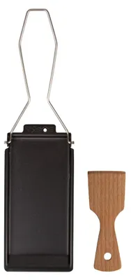 Zdjęcie produktu dla Boska Cheese Barbeclette/Raclette do aromatycznego grillowania/stal nierdzewna/czarny/ 175 x 85 x 10 mm