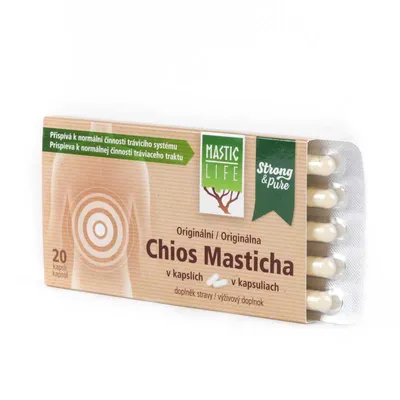 Obrázok produktu pre Masticha Strong&Pure Mini Pack Masticlife – 20 kapsúl