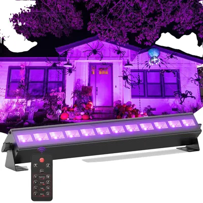 Obrázek produktu pro UV světlo, dálkové ovládání, režim DMX512, zástrčka EU, 4 ks