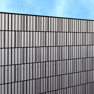 Produktbild von Bedruckter Sichtschutz BLECHWAND Zaun Sichtschutzstreifen 2,5m x 1,8m