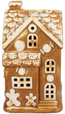 Immagine prodotto di Decorazione natalizia a LED - Colore: marrone - Dimensioni: 11,5 x 9,5 x 19,5 cm