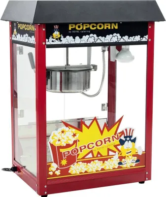 Obrázek produktu pro Expondo Royal Catering stroj na popcorn – 1500 W – 5 kg/h – černý –