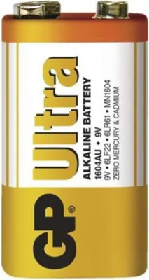 Produktbild von EMOS Alkalibatterie GP Ultra 9V (6LF22)