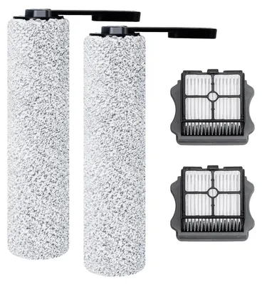 4 Ersatzbürsten + Filter für Tineco Floor One S5 Serie
