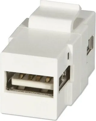 Obrázok produktu pre LINDY USB A Doppelkuppl F/F keystone Modul Wanddosen